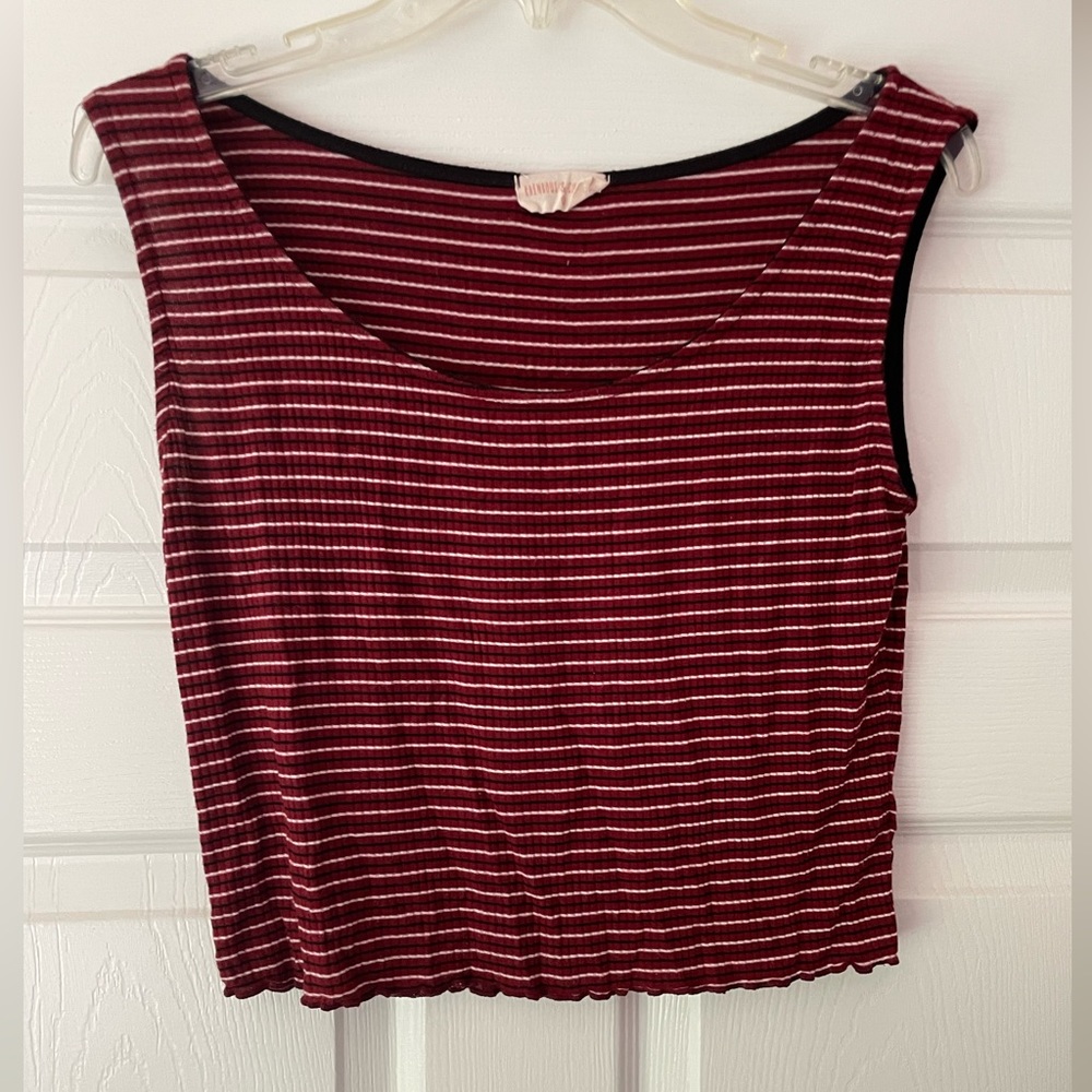 Striped tank top